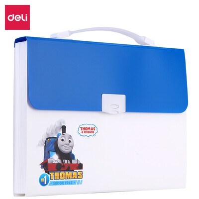 

Deli deli Thomas 13 grid A4 organ bag file package student test paper bag operation package 72487