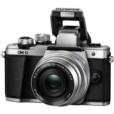 

Olympus (OLYMPUS) E-M10 MarkII-1442-EZ micro single electric variable power kit five-axis anti-shake built-in WiFi electronic shutter high-speed video silver