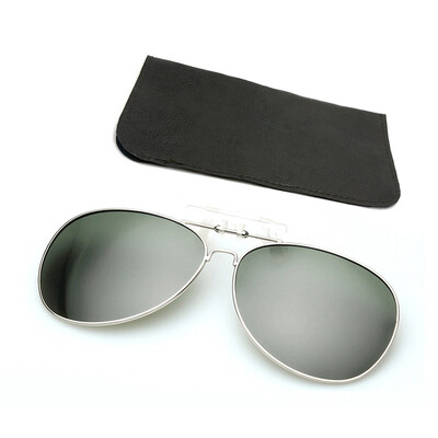 

Универсальные квадратные поляризованные клипы для очков Прохладные солнцезащитные очки Clip-on Flip-up