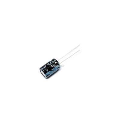 

Free shiping 200pcs 1000uF 10V 8x12mm 105 Radial Electrolytic Capacitor