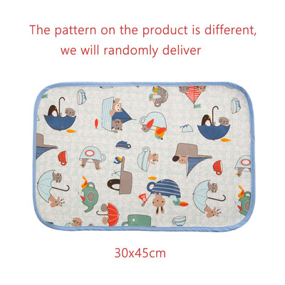 

SUNVENO Newborn Baby Changing Pads Baby Covers Pretty Nappy Changing Waterproof Cotton Cloth diaper Changing Mat For Crib