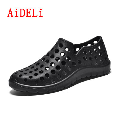 

AiDELi Men fashion flip flop light sandals beach shoes