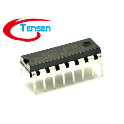 

10Pcs/Lot CD4017 CD4017B CD4017BE 4017 DECADE COUNTER DIVIDER IC DIP-16