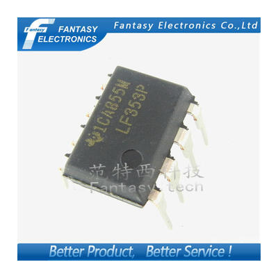 

10PCS LF353P DIP8 TI JFET-INPUT DUAL OPERATIONAL AMPLIFIER LF353 DIP free shipping