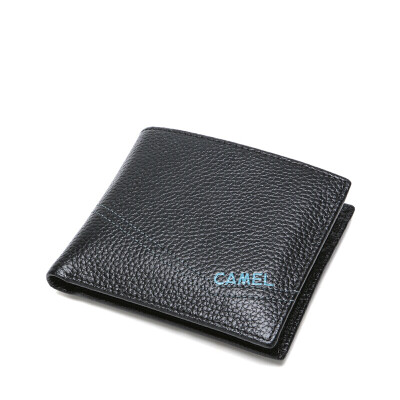 

CAMEL Мужская кожаный повседневный кошелек Black One Size