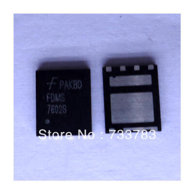 

5pcslot FAIRCHILD FDMS7602S FDMS 7602S Dual N-Channel PowerTrench Commonly used power management chip