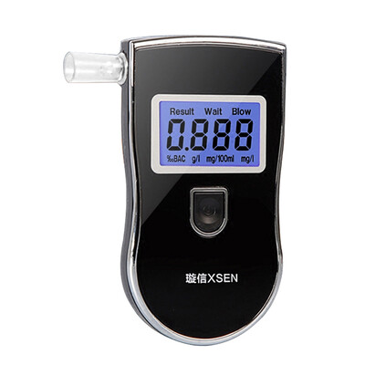 

Portable handheld Breathalyzer Tester Drunk Driving Alcohol Detector High sensitivity T12