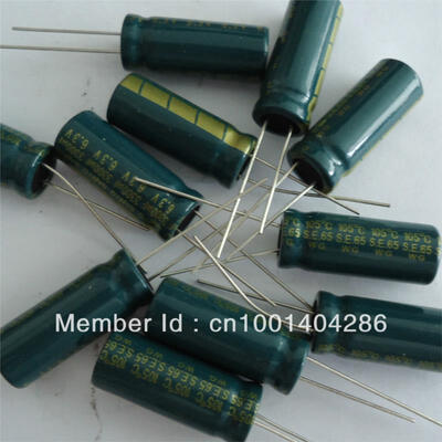 

100pcs/lot High quality electrolytic capacitor 3300UF 6.3V