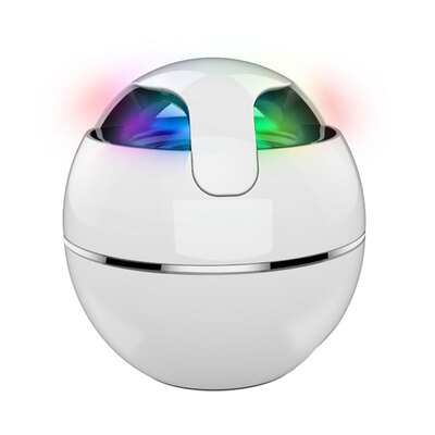 

Yalan Shi EARISE F33 Wireless Bluetooth Subwoofer Desktop Portable Sound Card Mobile Phone Music Car Player Computer Speaker White