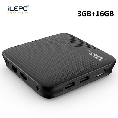 

iLEPO M8S Pro L Android 7.1 Smart TV Box Amlogic S912 64 bit Quad Core H.265 4K HD WiFi TVcenter 17.3 IPTV Set-top Player Box