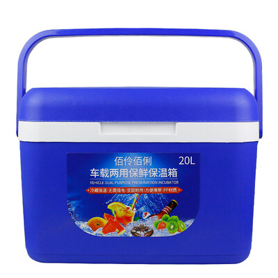 

Car incubator refrigerated box picnic barbecue outdoor fishing hot&cold portable dual-use storage box buy one get ten 2
