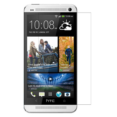 

Buself Tempered Glass Premium Ultra HD Clear9H Hard25D CurvedAnti-Scratch Screen Protector Guard for HTC One M8