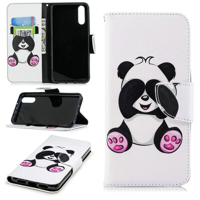 

BEFOSPEY Painting PU LeatherSoft TPU Card Slot Stand Wallet Case For Huawei P2058