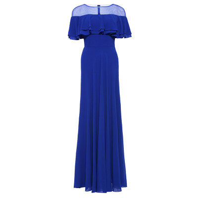 

CAZDZY Womens Off-Shoulder Ruffled Evening Dress