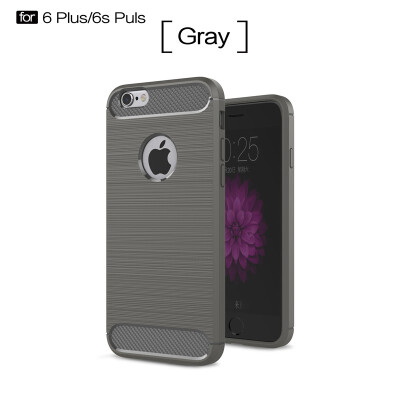 

Carbon Fiber Phone Cases For iPhone 6plus Case Soft Anti-Knock Cover For iphone 6s plus case