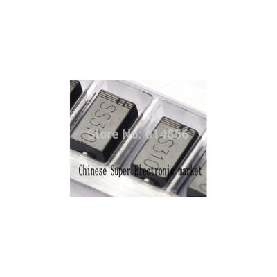

20PCS SS310 SMD Schottky Barrier Rectifier Diode 3A 100V DO-214AC SMA