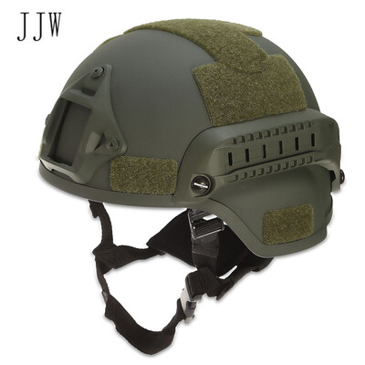 

JJW Tactical Helmet Airsoft Gear Пейнтбольная головка Protector с ночным видением Sport Camera Mount