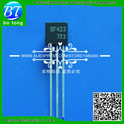

1000PcsLot Triode BF423 F423 TO-92 250V01A NPN transistor