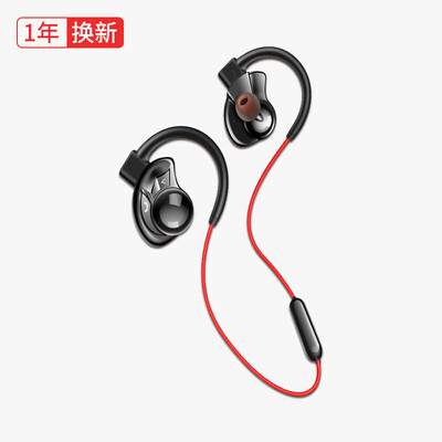 

OKSJ Smart Noise Reduction Waterproof&Sweat Sports Bluetooth Earphones Wireless Ear Hanging Anti-dropping Earphones with Michael Call Apple Android Phone Universal J-3