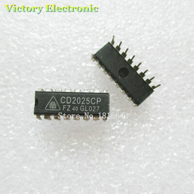 

10PCS/Lot CD2025 CD2025CP YG2025 DIP IC Original New Wholesale Electronic