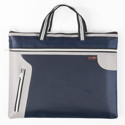 

Zhengcai ZNCI Business Bag A4 File Bag Portfolio Briefcase Meeting Bag Pouch 1407 Oxford Blue