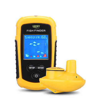 

Lucky ffcw1108-1 Wireless Working Range 120m Drinking Sonar Sensor Deeper Fishing Anglers Color LCD Display for Fishing