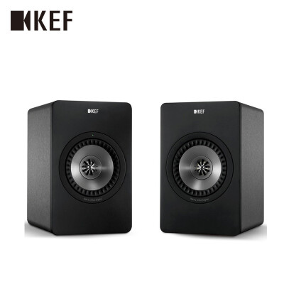 

KEF X300A Fever Компьютерный динамик Книжная полка Динамик Hi-Fi-динамик HD Звук Дизайн Звук Черный Древнее серебро