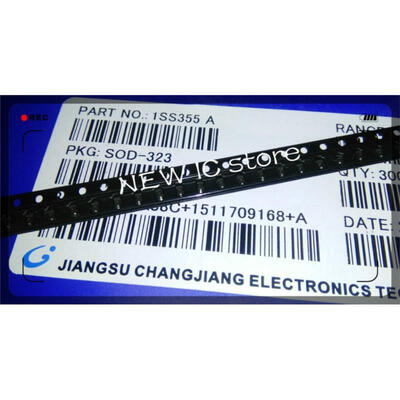 

Free shipping 3000pcs 1SS355 A ISS355 1SS355TE 1SS355TE-17 original DIODE SMALL SIGNAL 80V 0.1A 2UMD SOD-323 0805