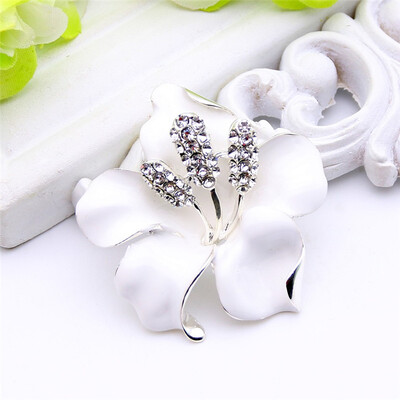 

Fashion Women Poppy Flower Brooch Pin Enamel Paint Corsage Jewelry Colorful Lacquer Broches Jewelry Lady Scarf Pins Bijoux Gift