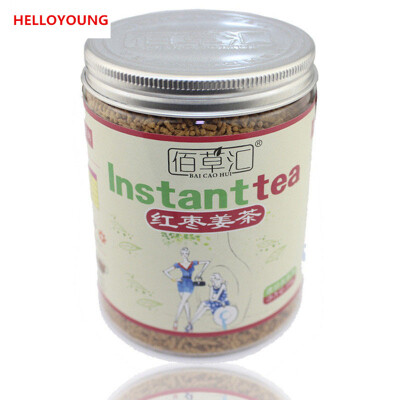 

C-TS060 HERBORIST Instant Ginger Jujube Tea Canned 180g Brown Sugar Ginger Tea Women Health Care Tea