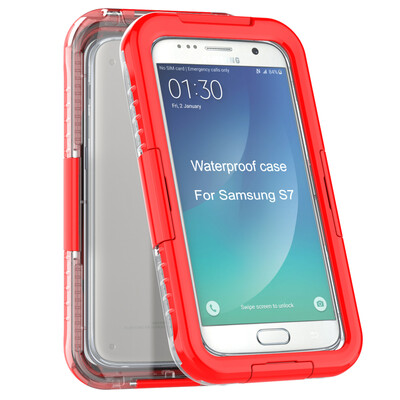 

Airress Transparent Professional Waterproof Pouch Case Cover Shell for Samsung S7
