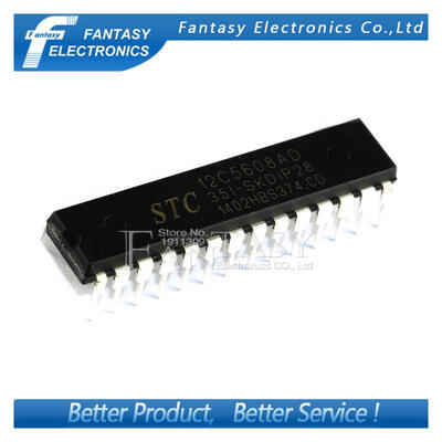 

10PCS STC12C5608AD-35I-SKDIP28 DIP28 STC12C5608AD DIP 12C5608AD new&original IC free shipping