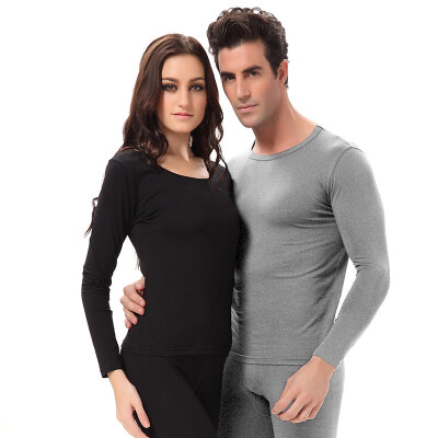 

Antarctic people Qiuqiu Qiu pants men&women elastic cotton Qiu Qiuqi cotton sweater youth in the elderly thermal underwear sets NE63D10111 12 male gray gray