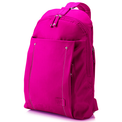 

HP 14-inch fashion shoulder bag casual sling Messenger bag multi-function travel computer bag W3U09AA pink
