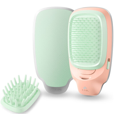 

PHILIPS HP4675 95 Ionic healthy Comb Anti-static Multi-functional Hairdressing Comb macarons green