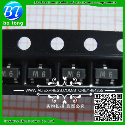 

Free Shipping 100PCS MMBT9015LT1G MMBT9015 S9015 Marking Code: M6 SOT-23 Transistors
