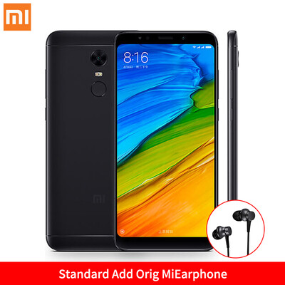 

Глобальная версия Xiaomi Redmi 5 Plus 3GB 32GB 5.99 "Full Screen Display Смартфон Snapdragon 625 Octa Core 4000mAh B20 В наличии