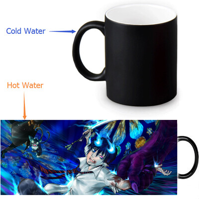 

Ao no Exorcist 350ml12oz Heat Reveal Mug Color Change Coffee Cup Sensitive Morphing Mugs Magic Mug Milk Tea Cups