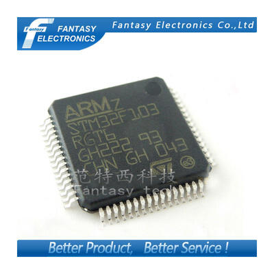 

2PCS STM32F103RGT6 QFP64 STM32F103 QFP ARM new and original IC free shipping