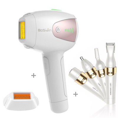 

Bosidin 2 in 1 Laser Epilator IPL Permanent Laser Hair Removal Home Bikini Trimmer Electric Photorejuvenation Depilador Laser