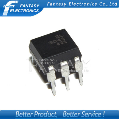 

50PCS EL3041 DIP6 MOC3041 DIP new and original IC free shipping