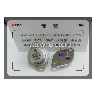 

Free shipping 2N6284 2N6287 10pcsLOT 5PCS2N6284 5PCS2N6287Darlington pair tube TO-3 Best quality
