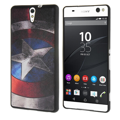 

MOONCASE ЧЕХОЛ ДЛЯ Sony Xperia C5 [Personality Patterns] Flexible Soft Silicone Gel TPU Skin Protective /a13