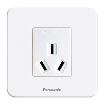 

Panasonic Panasonic 86-type switch socket 16A three-hole socket Chile series WMZ106 elegant white