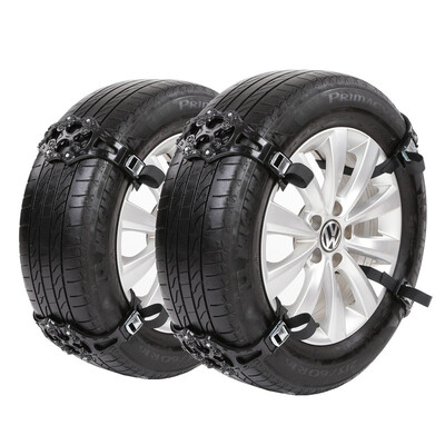 

1PCS POWERTIGER Автомобиль Снег Цепь Противоскользящая Простая установка Простой зимний грузовой пояс-D2TB может использовать боль