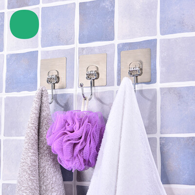 

Youfen increase hook strong hook adhesive glue nail-free door clothes suction cup creative kitchen wall wall hook 3 Pack