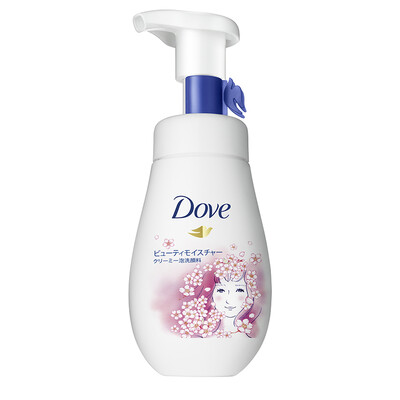 

Dove moisturizing cleansing mousse foam cleanser mousse series 160ml Japan imported amino acid cleanser moisturizing new&old packaging random hair
