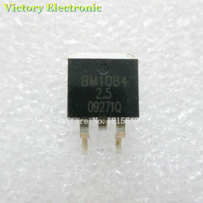 

10PCS/Lot BM1084-2.5 TO-263 BM1084 SMD Voltage Regulator Tube Wholesale Electronic
