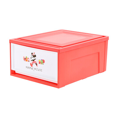 

Alice IRIS Disney drawer storage box storage box storage box BC500 red 40×50×235cm