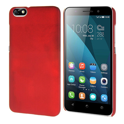 

MOONCASE Huawei 4X Жесткий чехол Прорезиненные Резина Вернуться чехол для Huawei Honor 4X красный